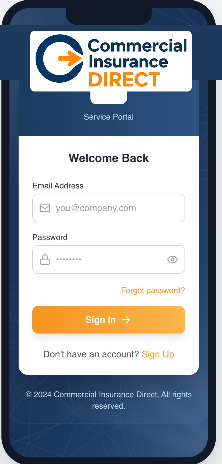 CID Connect login